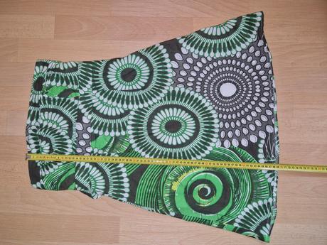 Šaty bez ramínek zelené jane norman, 152