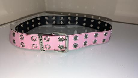 T450 růžový pásek, pas 70 - 90 cm,