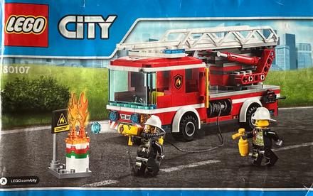 Lego city hasičský vůz 60107,