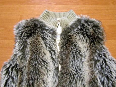 Krásná kožíšková vestička vel 134-140, alibi,140