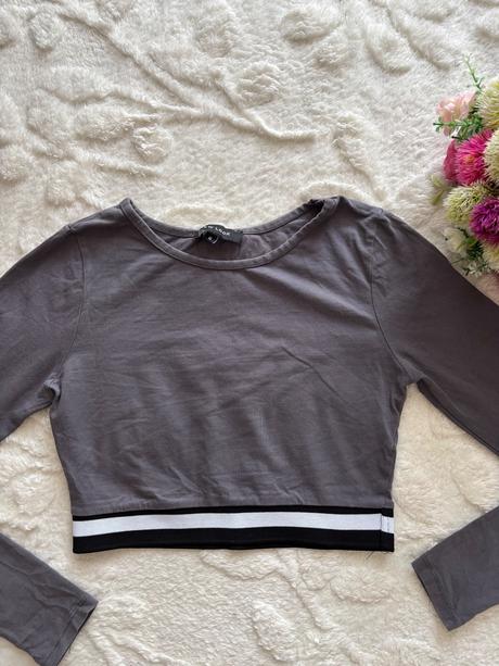 Triko crop top - v.34, new look,xs