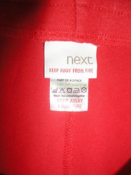 Supr 7/8 legíny next, vel. 6 let, next,116