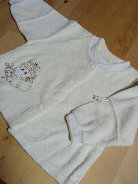 Žluťounký kompletek pro miminko, 68