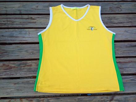 Dámské sportovní tílko - žluté, vel. l/xl, l