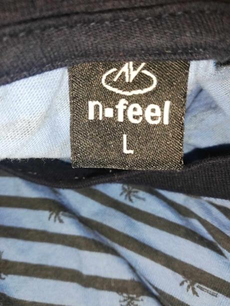 Bavlněné pyžamové triko vel.l, l