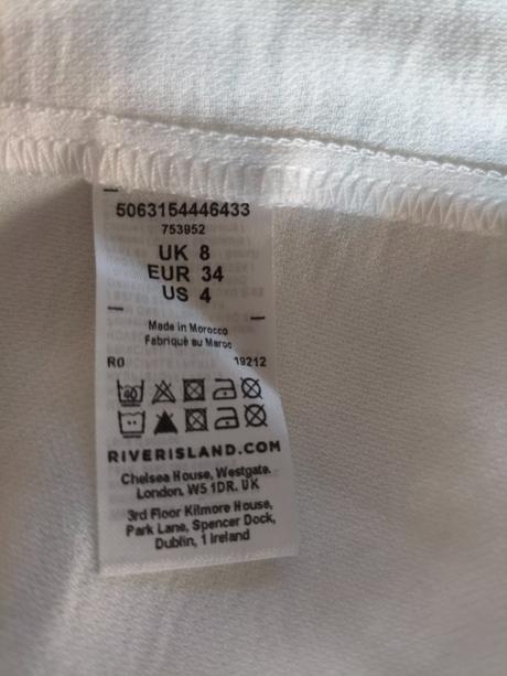 Halenka/blůzka dívčí 164/xs/34, river island,164