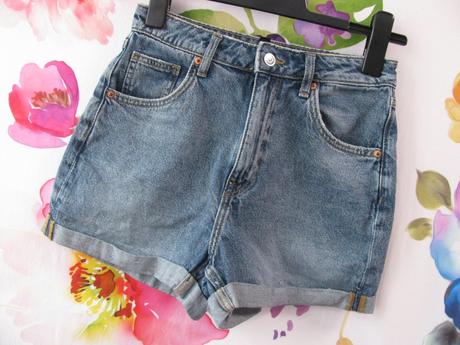 Dámské, dívčí džínové kraťasy h&m, h&m,36