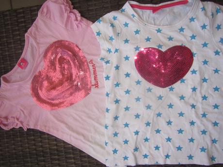 2x tričko flitre srdíčko, funky diva,122