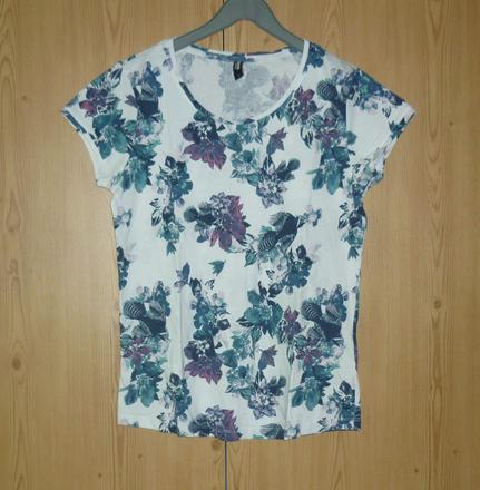 Dámské vzorované tričko takko fashion, takko,s