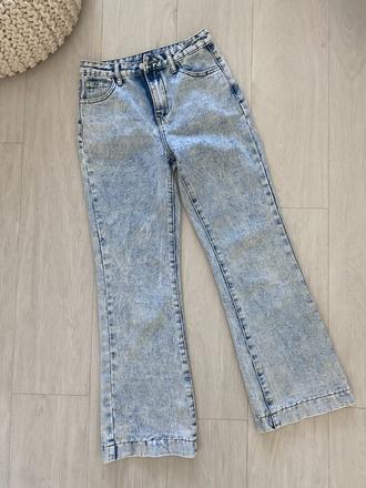 Dívčí džíny s vysokým pasem (12 - 13 let), 152