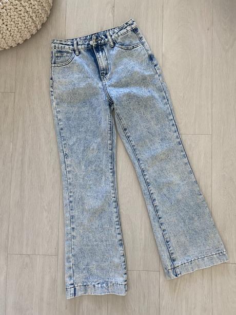 Dívčí džíny s vysokým pasem (12 - 13 let), 152