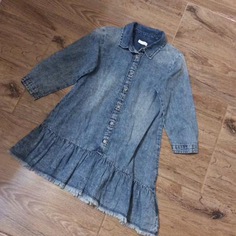 Džínové košilové šaty next, next,104