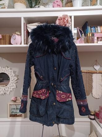 Přechodový kabátek desigual xs / 164, desigual,164
