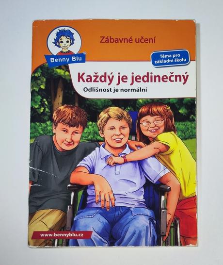 Kniha benny blu každý je jedinečný,