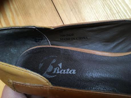 Dámské kožené lodičky, baťa, baťa,38