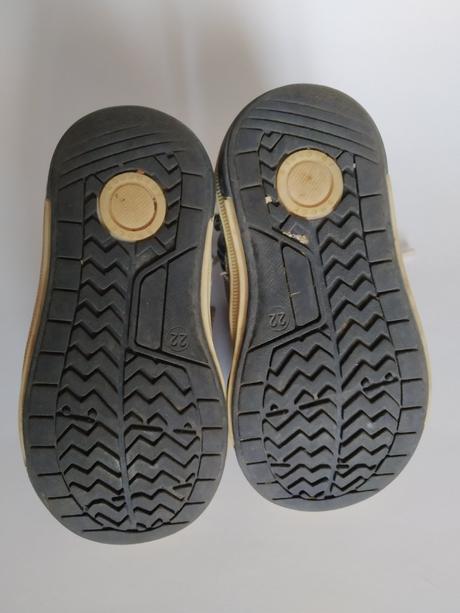 Kožené celoroční boty kotníkové, bubble gummers,22