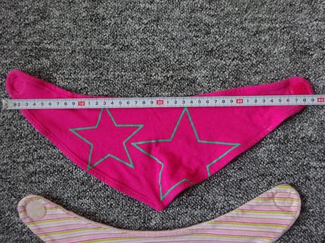 2x šátek na krk, vel. 80/92, 80