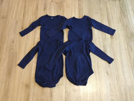 Sada 4 body vel. 98, h&m,98