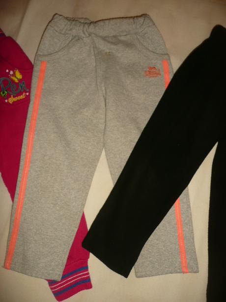 Tepláky 98/104 3ks teplejší, lonsdale,104