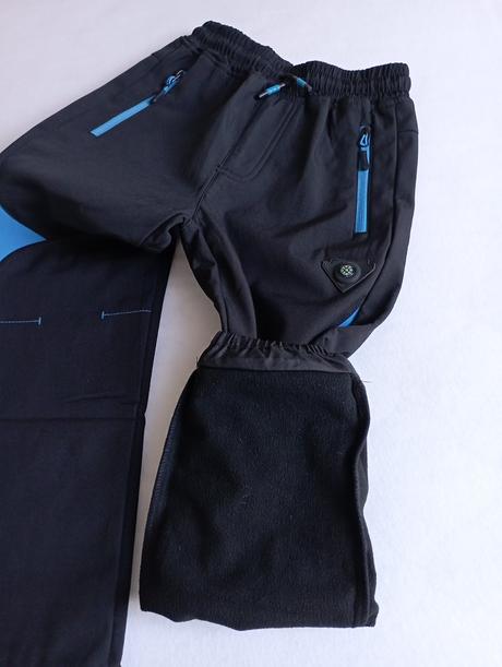 Softshellové zateplené kalhoty sezon, 140