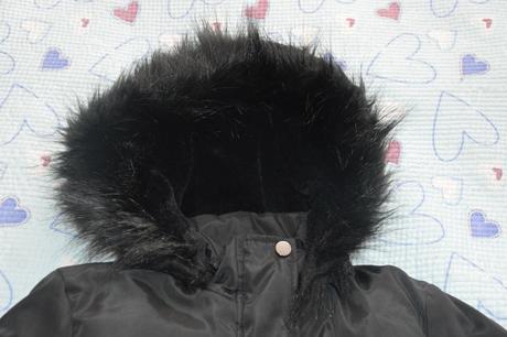 152 teplá zimní bunda s kapuckou, f&f,152