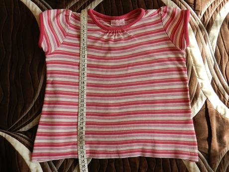 Tričko krátký rukáv proužky, cherokee,92