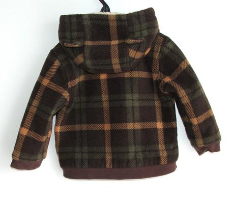 Z183 fleesová bunda vel. 80, nutmeg,80