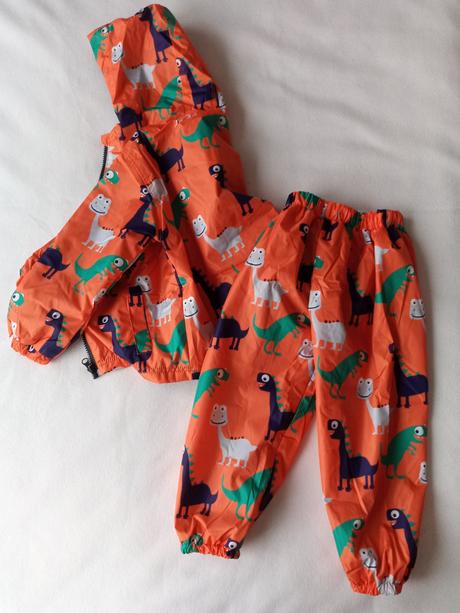 Nový nepromokavý dino set, 98/104, 98 / 104