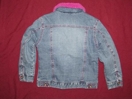 Teplá riflová bunda, c&a,116