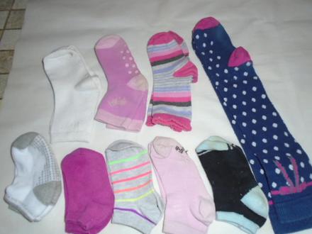 Ponožky podkolenky 9x 23-26 13-14 cm, 24