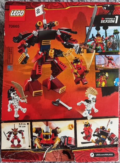 Lego ninjago 70665 - samurai mech., 