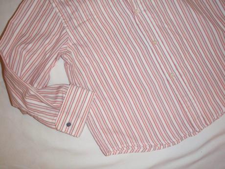 Krásná značková elegantní pruhovaná košile, 116