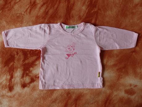 Dupačky a tričko s dlouhým rukávem - nové, frog,74