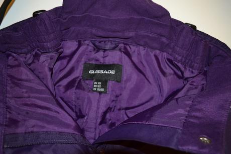 Kalhoty na lyže, oteplováky zn. glissade, 122