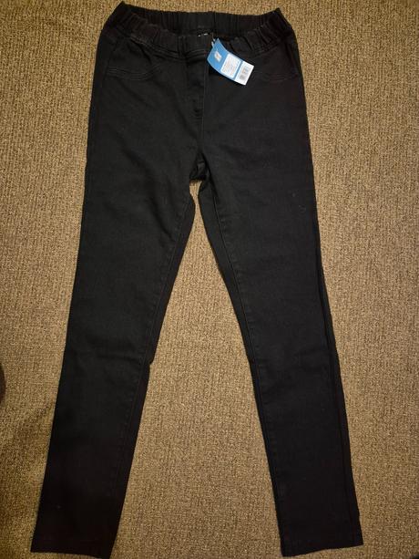 Dívčí džegíny pepperts vel. 146/152 černé/modré, pepperts,146