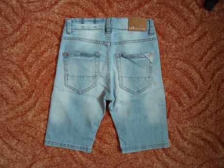 Modré kraťasy kraťásky šortky, 134