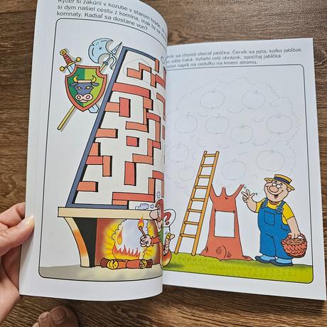 Kniha malý školáčik - fragment,