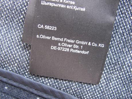 Dámské sportovní pohodlné modré sako s.oliver, s.oliver,40