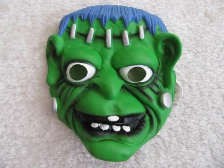 Karneval-škraboška halloween frankenstein apod.,