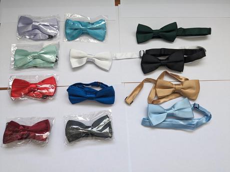 Chlapecký i pánský společenský motýlek, kravata, 