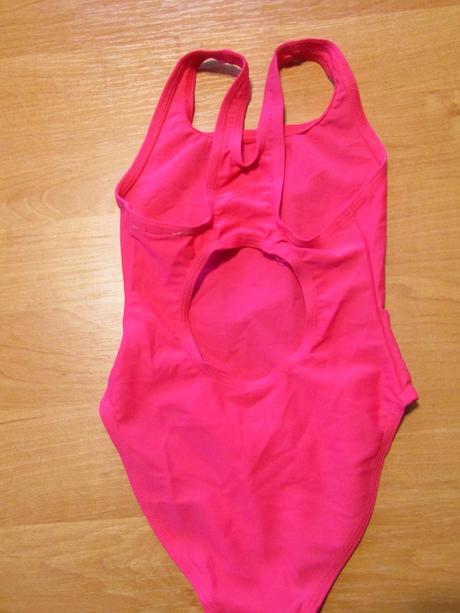 Dívčí růžové plavky vel 104-110, 110