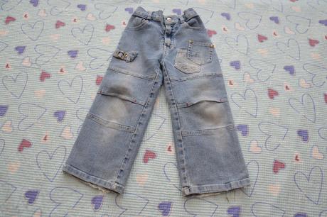 Elastické džíny regulace v pase, 104