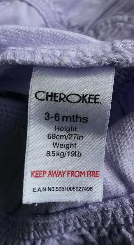 Fialová manšestrová sukýnka vel. 6 m, cherokee,74