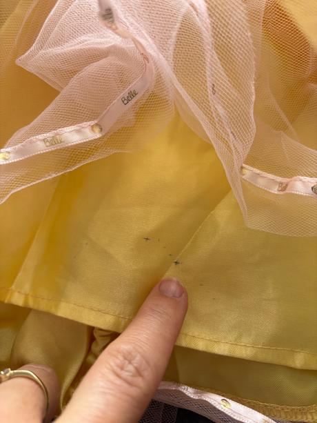 An5/ kostým kráska bell- v.12/18 mes.,