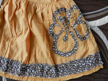 Šatičky letní s kytkou, next,98