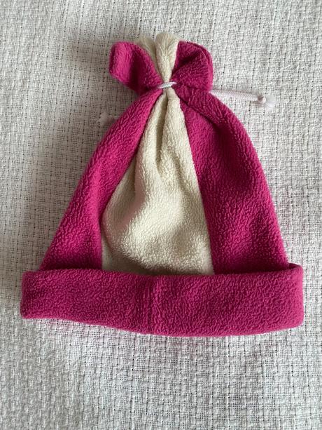 Flísová dívčí čepice 51 cm/2-3 roky/98, 98