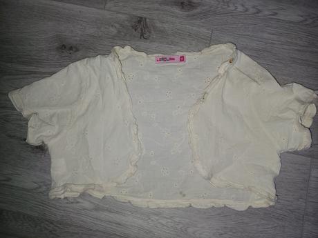 Bolerko s výšivkou, vel 10 let, 140