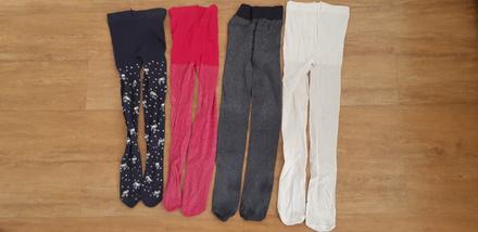 4x silonky/punčochy vel. 110, 110