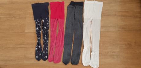 4x silonky/punčochy vel. 110, 110