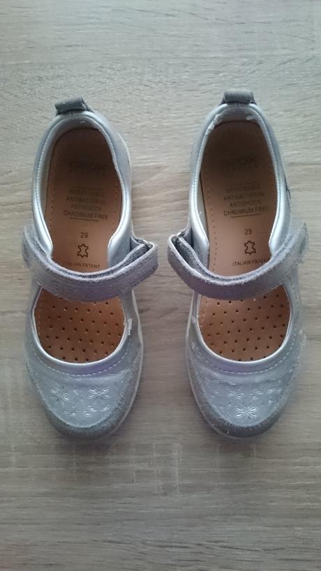 Dívčí baleríny zn. geox, vel. 29, geox,29